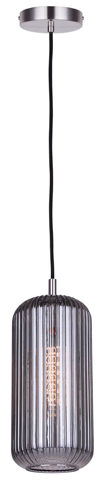 Canarm - IPL1250A01BN-SR - One Light Pendant - Malek - Brushed Nickel
