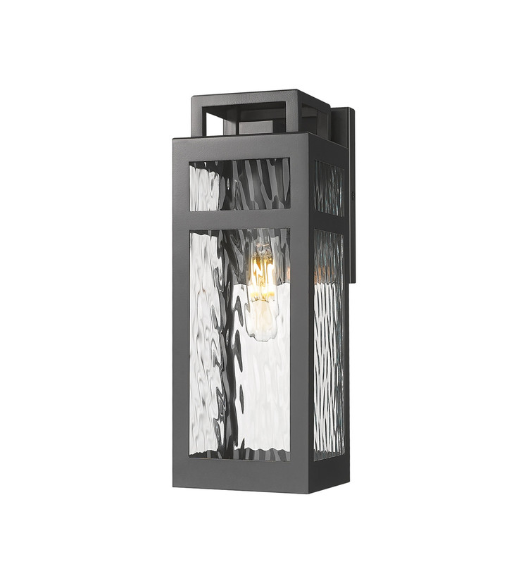 Innovations - 9953-1W-BK-13-WG - One Light Wall Sconce - Ridgeway - Matte Black
