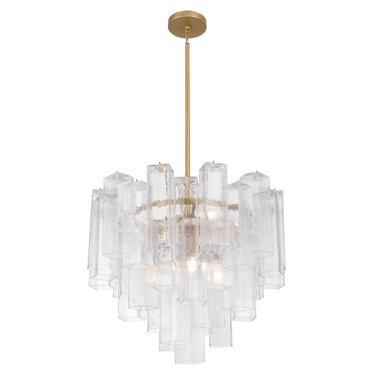 Metropolitan - N3148-732 - Nine Light Pendant - Torvento - Legacy Brass