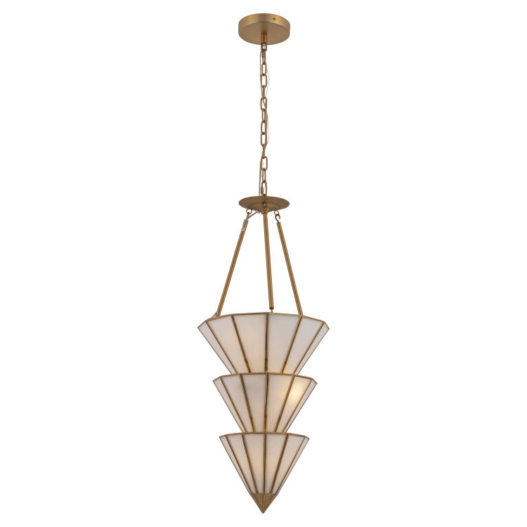 Metropolitan - N5625-732 - Five Light Pendant - Jaxen - Legacy Brass