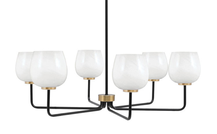 Toltec Lighting - 6206-MBNAB-4811