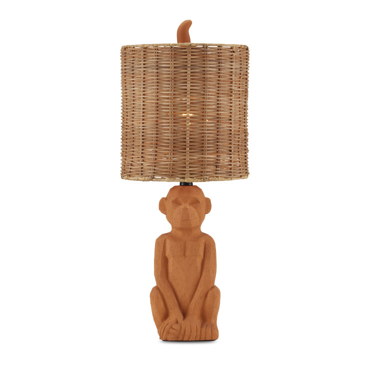 Currey and Company - 6000-0850 - One Light Table Lamp - King Louie Terracotta Table Lamp - Terracotta Currey and Company - 6000-0850 - One Light Table Lamp - King Louie Terracotta Table Lamp - Terracotta