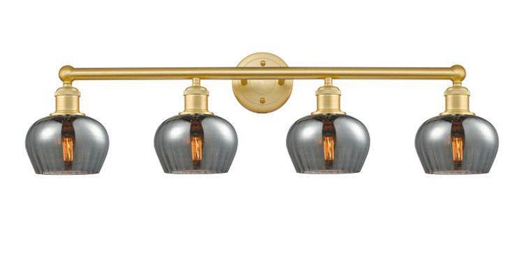 Innovations - 616-4W-SG-G93 - Four Light Bath Vanity - Edison - Satin Gold