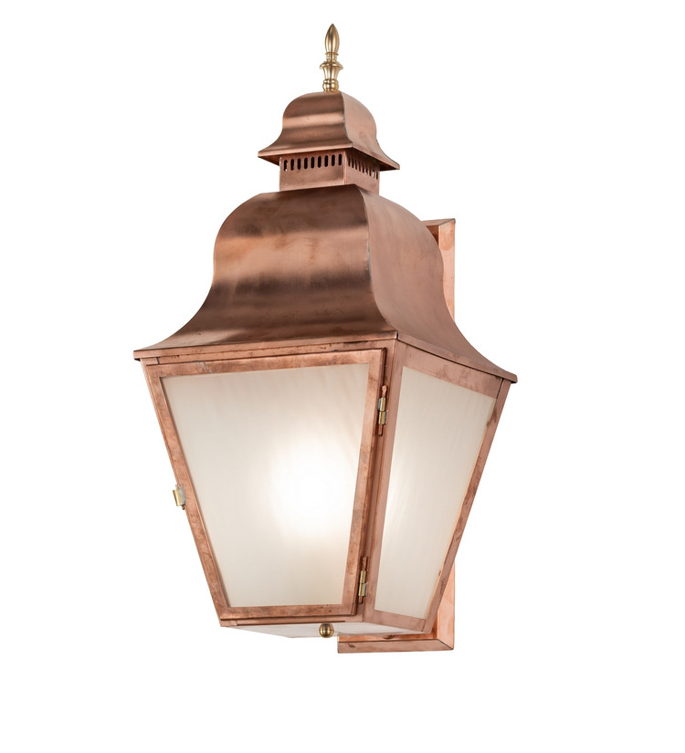 Meyda Tiffany - 282534 - One Light Wall Sconce - Revere - Raw Copper