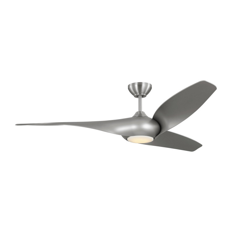 Visual Comfort Fan - 3TNSM60BSD - 60 Ceiling Fan - Topan Smart 60 LED - Brushed Steel