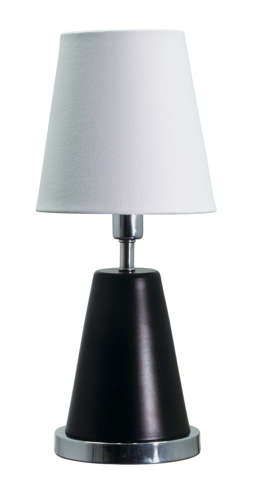 House of Troy - GEO410 - One Light Table Lamp - Geo - Black Matte with Chrome