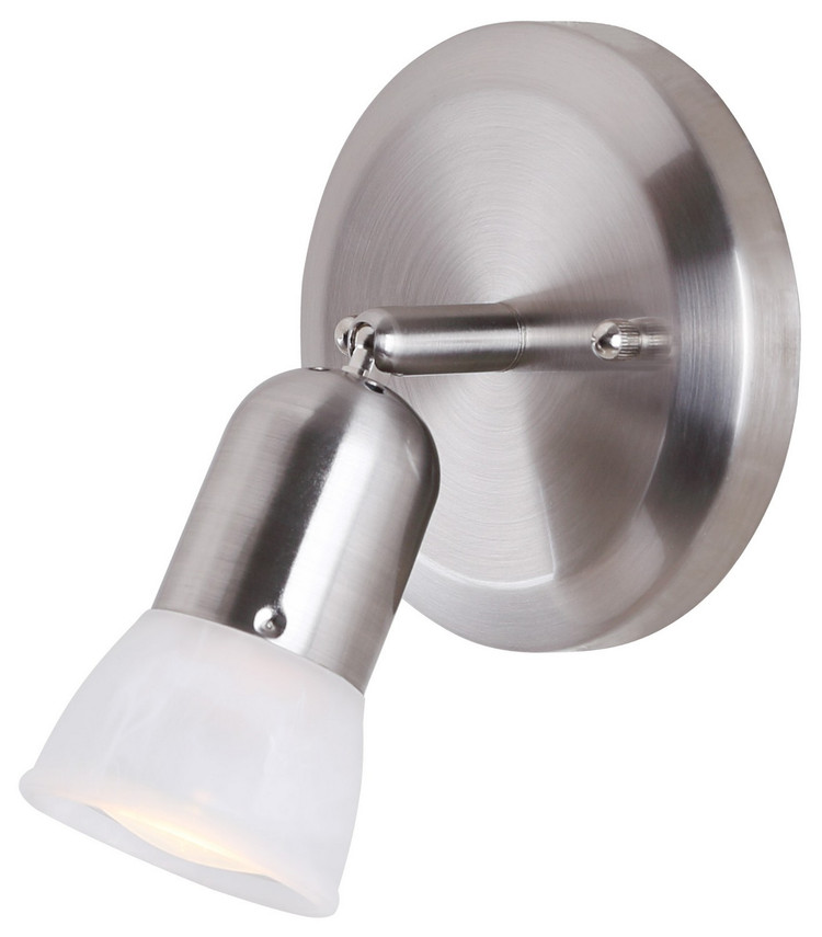 Canarm - ICW356A01BPT10 - One Light Ceiling/Wall Mount - James - Brushed Pewter