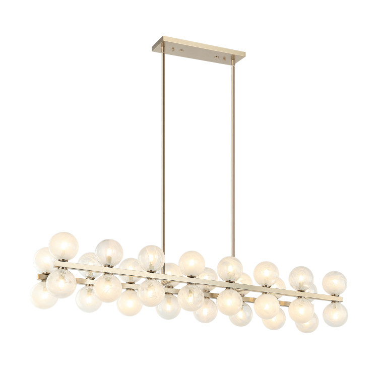 Matteo Lighting - C30732CG - LED Pendant - Nimbus - Champagne Gold