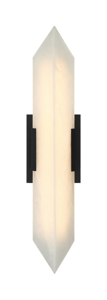 Matteo Lighting - S18724MB - LED Wall Sconce - Rigio - Matte Black