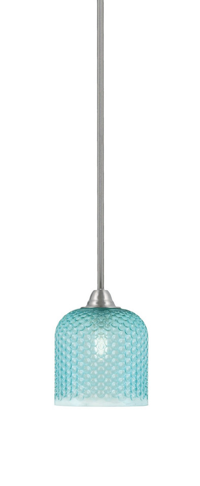 Toltec Lighting - 3401-BN-4915 - One Light Mini Pendant - Paramount - Brushed Nickel