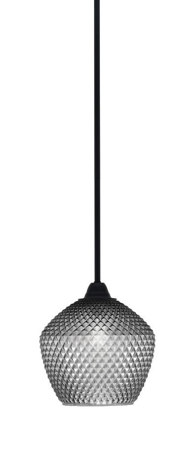 Toltec Lighting - 3401-MB-4922 - One Light Mini Pendant - Paramount - Matte Black