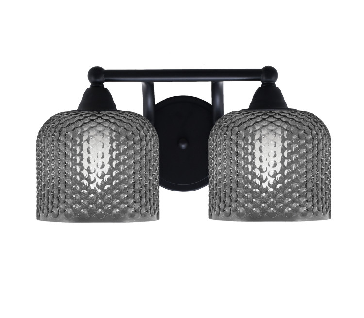 Toltec Lighting - 3422-MB-4612 - Two Light Bath Bar - Paramount - Matte Black