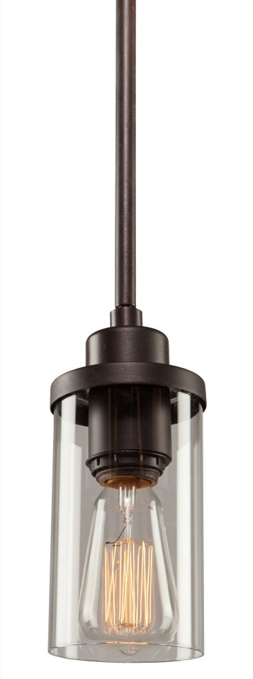 Artcraft - AC10001 - One Light Pendant - Menlo Park - Oil Rubbed Bronze
