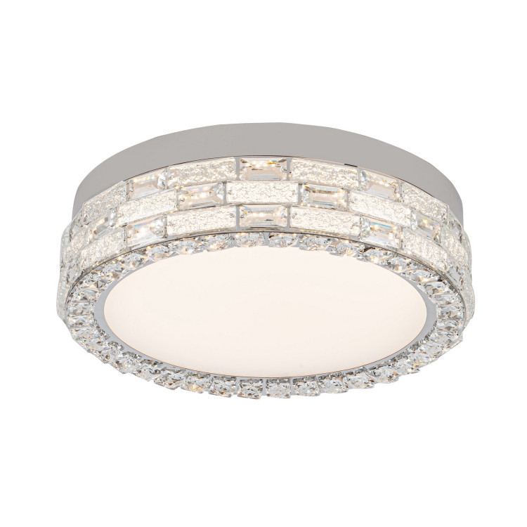 Artcraft - AC6926PN - LED Flush Mount - Elegance - Chrome