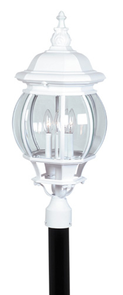 Artcraft - AC8493WH - Four Light Outdoor Wall Mount - Classico - White