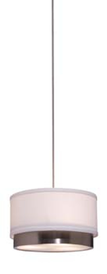 Artcraft - SC780 - One Light Pendant - Scandia - Brushed Nickel