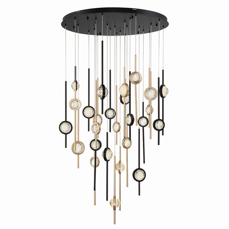Eurofase - 43890-033 - LED Chandelier - Barletta - Gold-Black