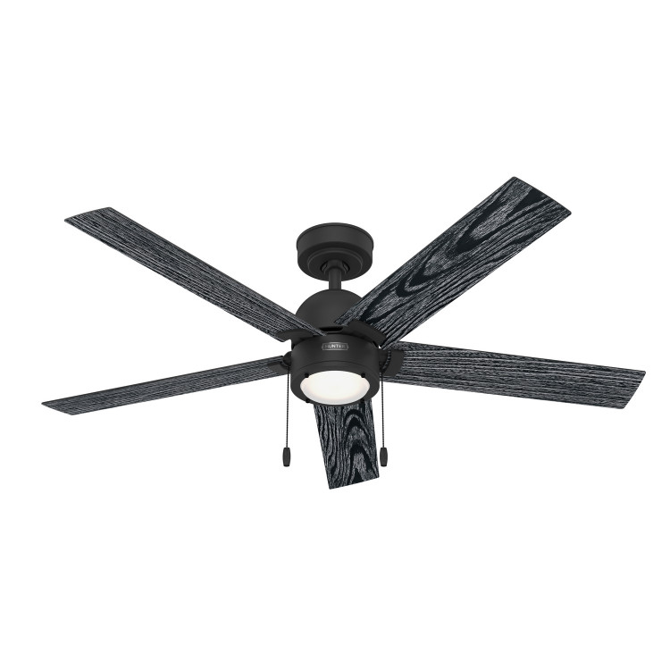 Hunter - 51760 - 52 Ceiling Fan - Erling - Matte Black