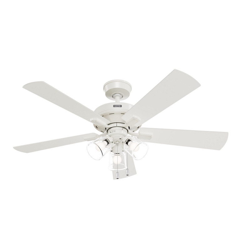 Hunter - 52535 - 52 Ceiling Fan - Crestfield - Fresh White