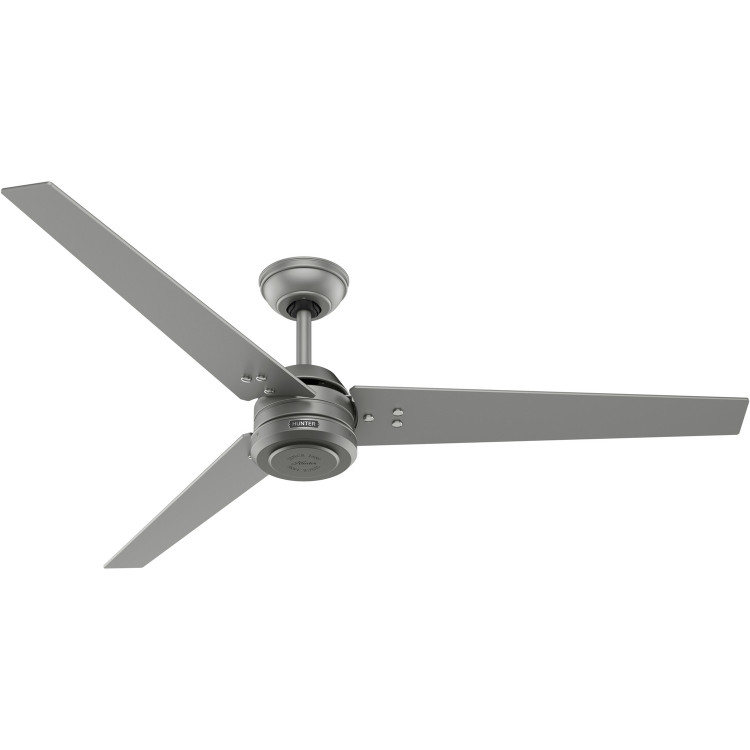 Hunter - 52981 - 60 Ceiling Fan - Cassius - Matte Silver