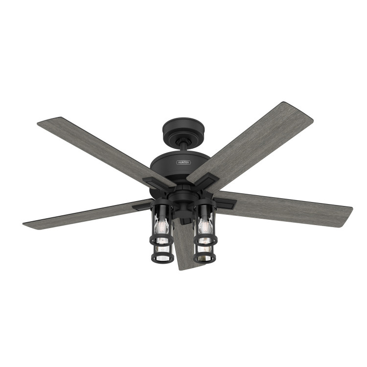 Hunter - 52994 - 52 Ceiling Fan - Astwood II - Matte Black