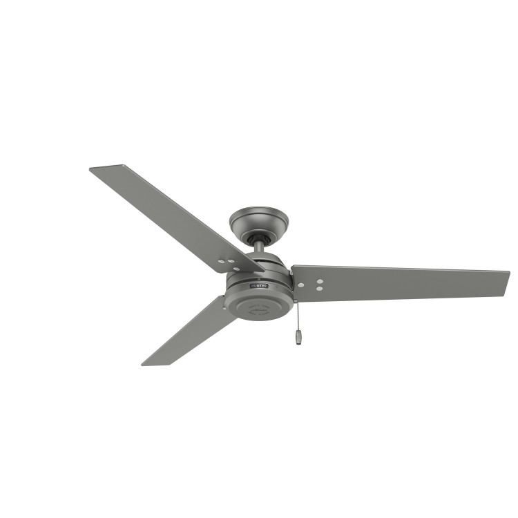 Hunter - 59262 - 52 Ceiling Fan - Cassius - Matte Silver