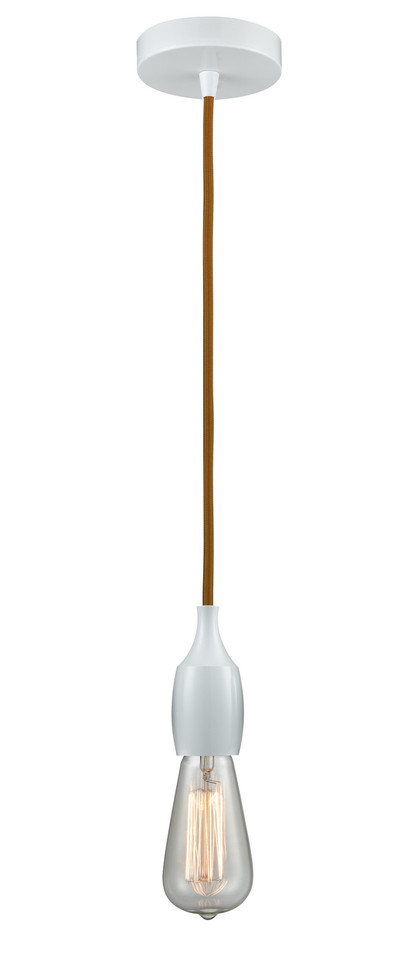 Innovations - 100W-10CR-3W - One Light Mini Pendant - Chelsea - White