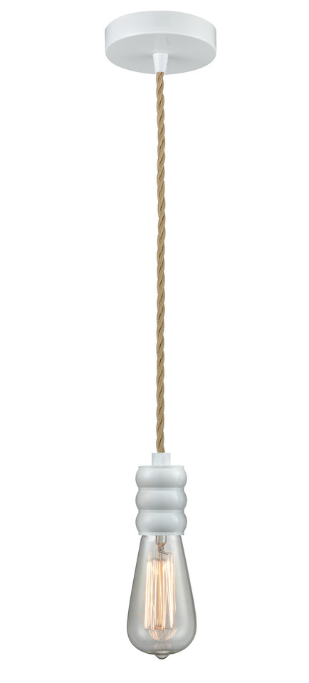 Innovations - 100W-10RE-5W - One Light Mini Pendant - Gatsby - White
