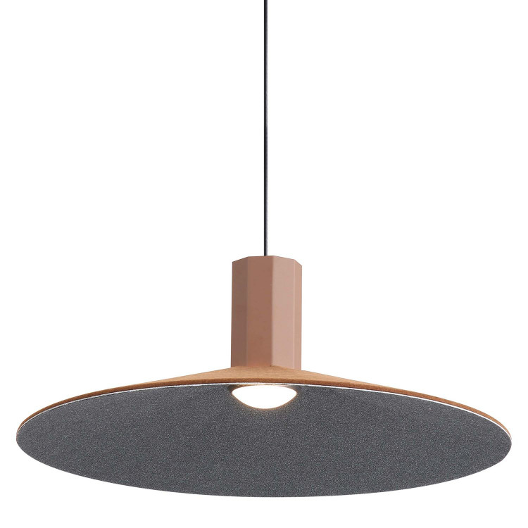 Golden - 3133-P20 CO-BK - LED Pendant - Faroe - Coffee