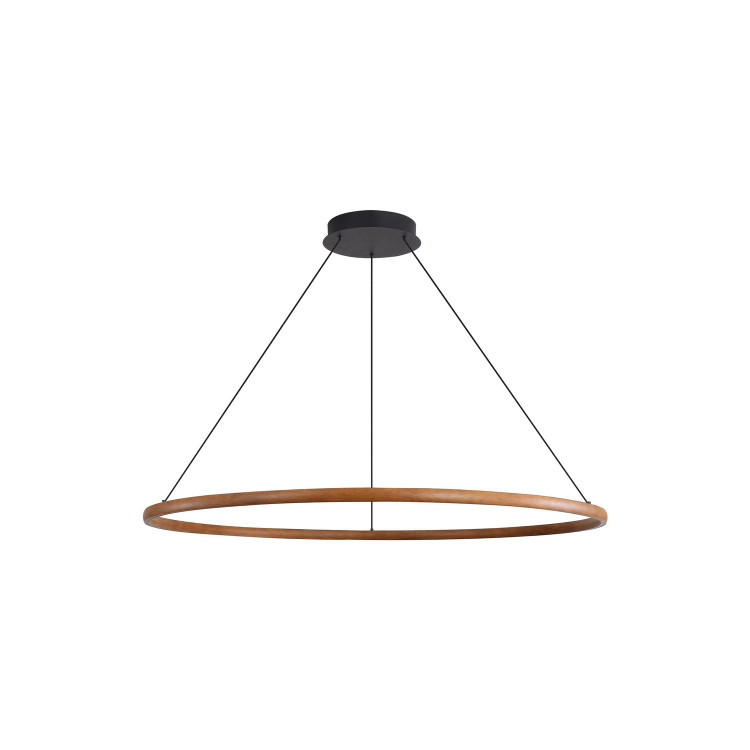 Golden - 5460-47 WA - LED Chandelier - Veritas - Walnut