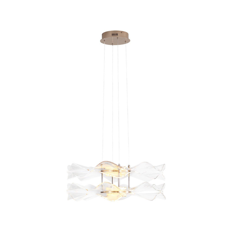 Golden - 8046-2P LG - LED Pendant - Vetrina - Light Gold