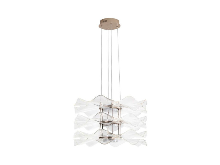 Golden - 8046-3P LG - LED Pendant - Vetrina - Light Gold