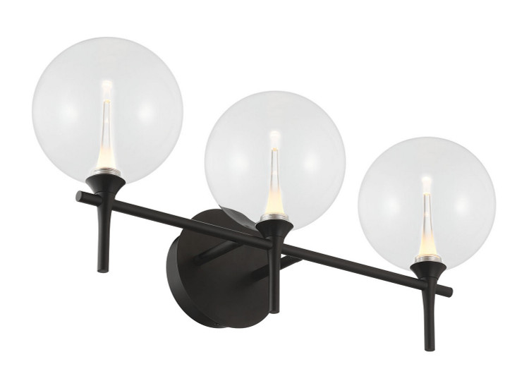 Eurofase - 48915-014 - Three Light Vanity - Iissa - Black