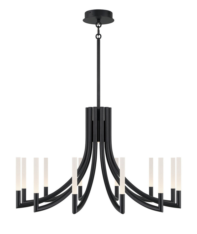 Eurofase - 49011-036 - OLETTE-CHD-12LT-36IN-BK-FR - OLETTE - Black