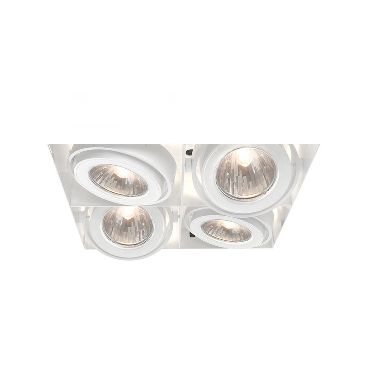 Eurofase - TE214BGU10-02 - MULTGU10TRIMLSS4LT50WWHT - GU10 MULTI - White
