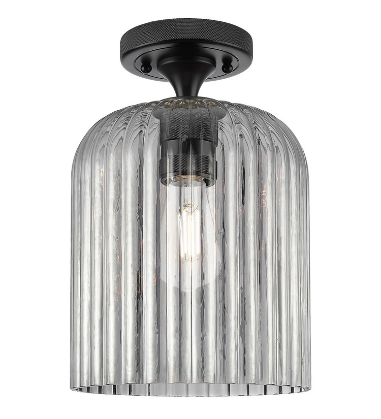 Innovations - 434-1F-BK-G559-8SM - One Light Flush Mount - Downtown Urban - Matte Black