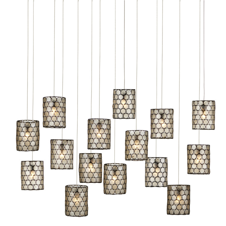 Currey and Company - 9000-1051 - 15 Light Pendant - Regatta Collection - Cupertino