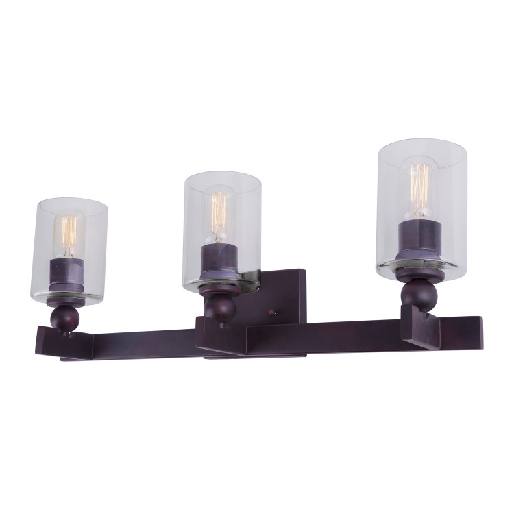Forte - 5288-03-32 - Three Light Bath Lighting - Myo - Antique Bronze