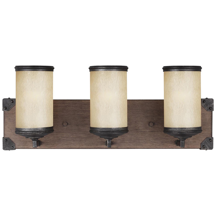 Generation Lighting - 4413303-846 - Three Light Wall / Bath - Dunning - Stardust