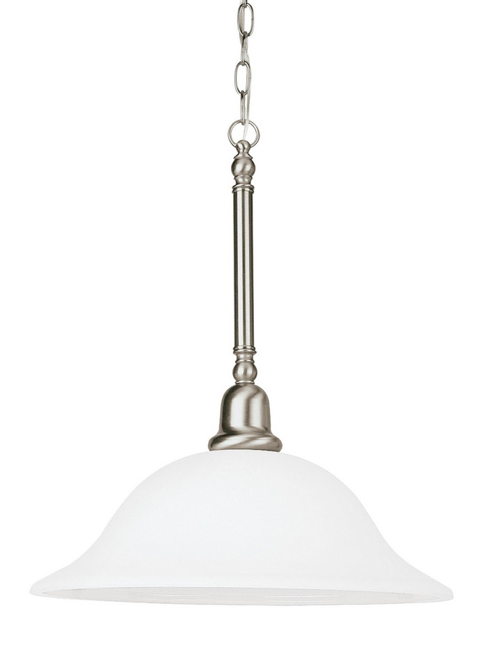 Generation Lighting - 66060EN3-962 - One Light Pendant - Sussex - Brushed Nickel Generation Lighting - 66060EN3-962 - One Light Pendant - Sussex - Brushed Nickel