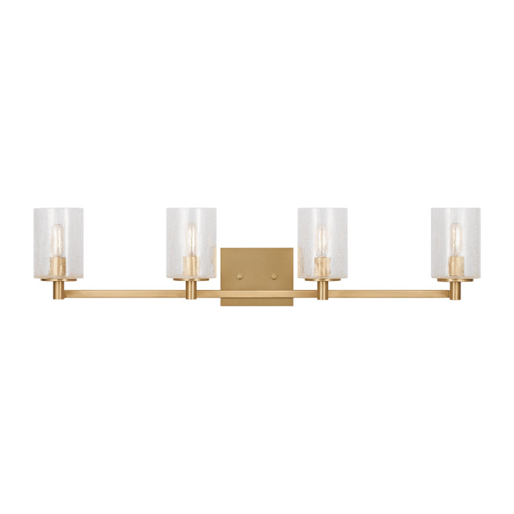 Generation Lighting - GLV1034EN/SB - Four Light Wall / Bath - Parker - Satin Bronze Generation Lighting - GLV1034EN/SB - Four Light Wall / Bath - Parker - Satin Bronze