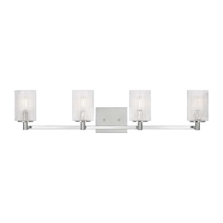 Generation Lighting - GLV1044EN/CH - Four Light Wall / Bath - Lando - Chrome