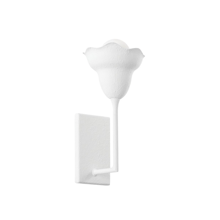 Hudson Valley - 1281-WP - One Light Wall Sconce - Alora - White Plaster Hudson Valley - 1281-WP - One Light Wall Sconce - Alora - White Plaster