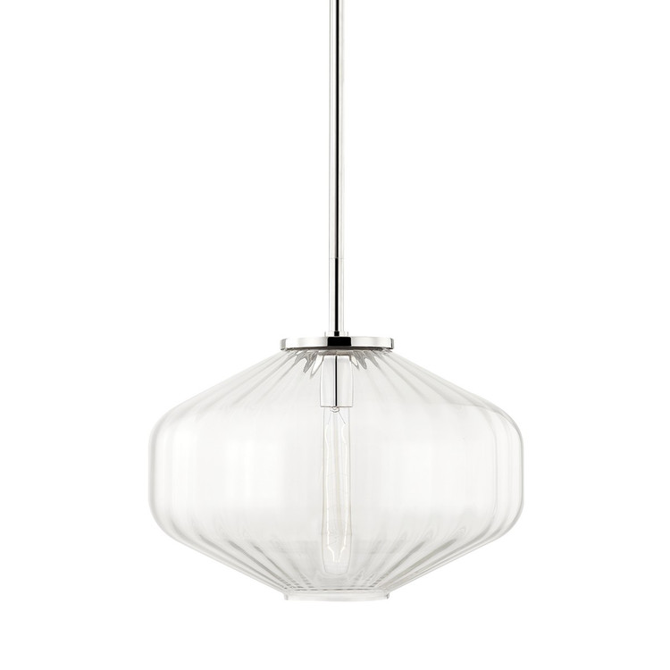 Hudson Valley - 1518-PN - One Light Pendant - Bennett - Polished Nickel Hudson Valley - 1518-PN - One Light Pendant - Bennett - Polished Nickel