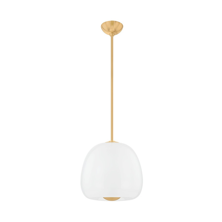 Hudson Valley - 3015-AGB - LED Pendant - Scranton - Aged Brass Hudson Valley - 3015-AGB - LED Pendant - Scranton - Aged Brass