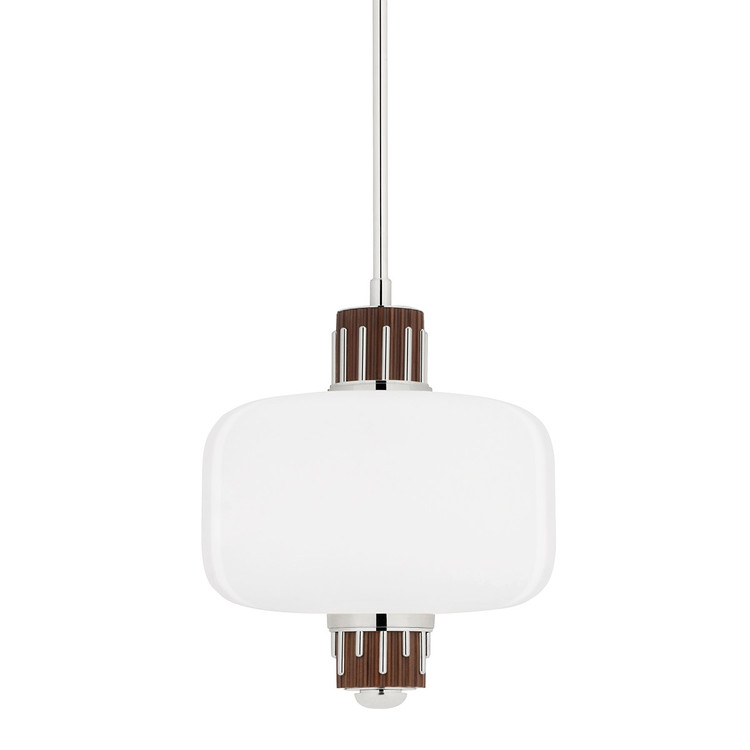 Hudson Valley - 3817-PN - One Light Pendant - Peekskill - Polished Nickel