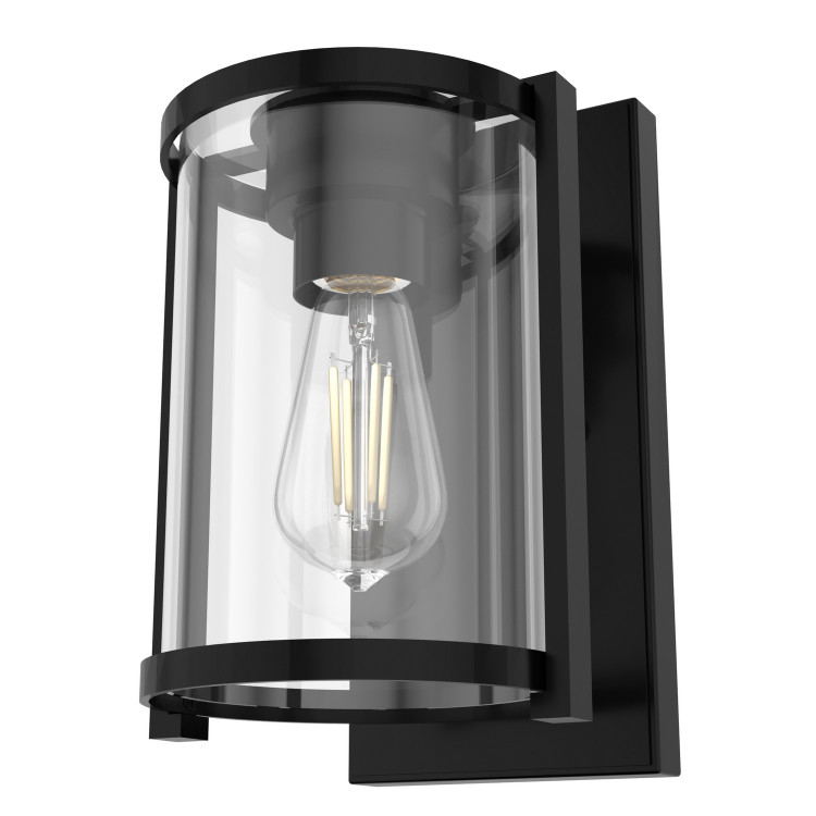 Hunter - 19125 - One Light Wall Sconce - Astwood - Matte Black