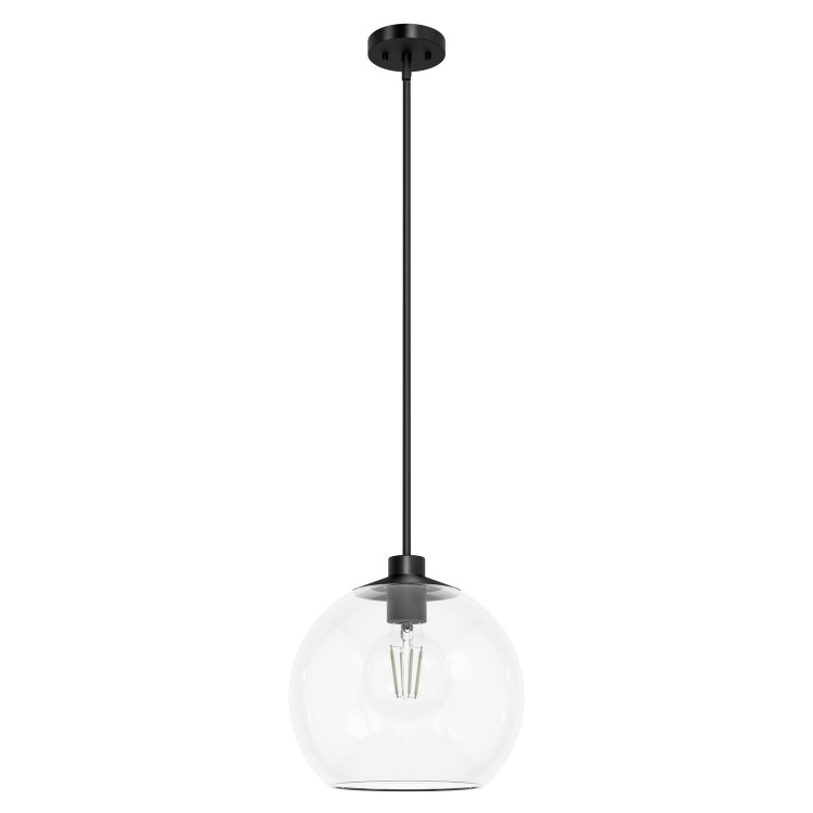Hunter - 19512 - One Light Pendant - Xidane - Matte Black