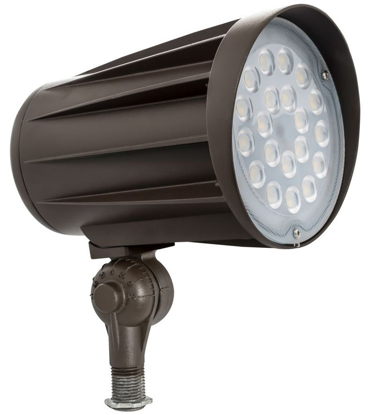 Westgate - FLD2-50CW-KN - LED Bullet Flood Lights - Dark Bronze Westgate - FLD2-50CW-KN - LED Bullet Flood Lights - Dark Bronze