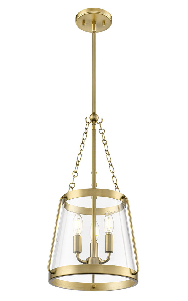 Millennium - 21403-VB - Three Light Pendant - Adabella - Vintage Brass Millennium - 21403-VB - Three Light Pendant - Adabella - Vintage Brass